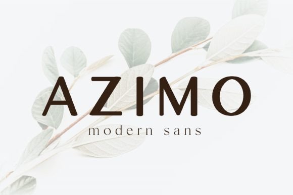 Azimo Modern Sans: A Clean, Confident Font for Digital Brands