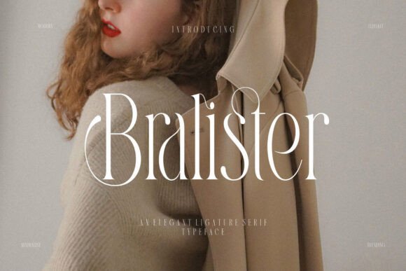Bralister Serif Font for Elegant, Trustworthy Branding