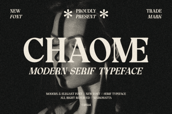 Chaome: A Stylish Serif Font for Professional Branding