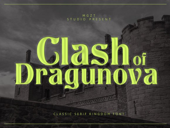 Clash of Dragunov: A Serif That Breathes With Your Words