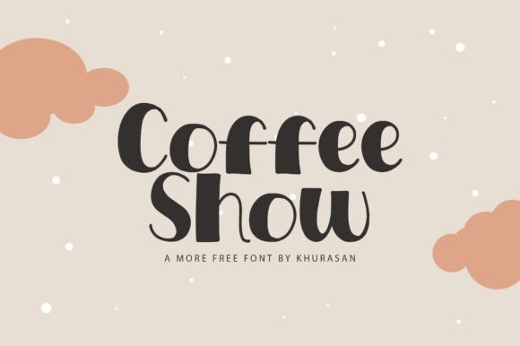 Coffee Show: A Thoughtful Display Font for Editorial Warmth