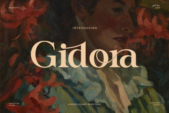 Gidora: A Refined Serif Font for Thoughtful Branding