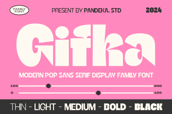 Gifka: A Vibrant Sans Serif Font for Editorial Energy
