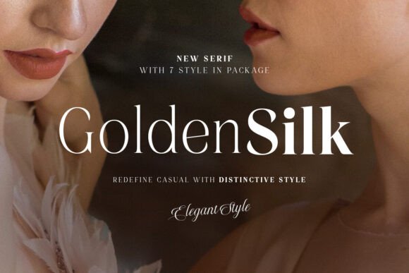 Golden Silk: A Serif Font That Feels Timeless, Not Tired