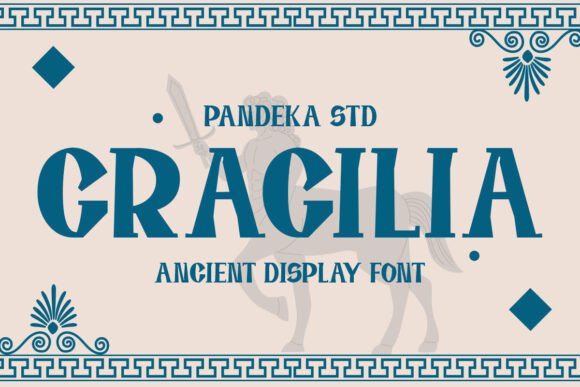 Gragilia Font: Timeless Greek Elegance for Handmade Labels & Printables