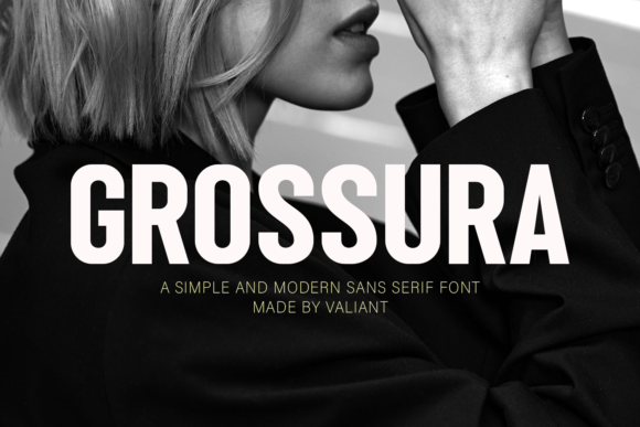 Grossura Sans Serif: A Campaign-Ready Display Font