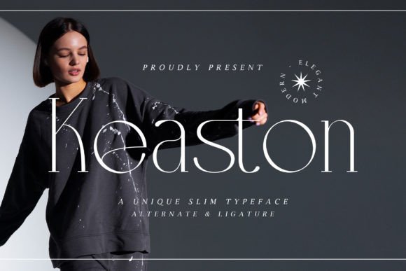 Keaston: A Refined Serif Font for Modern Digital Brands