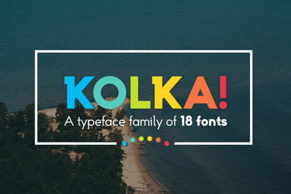 Kolka: A Sans Serif Font That Breathes With Your Content