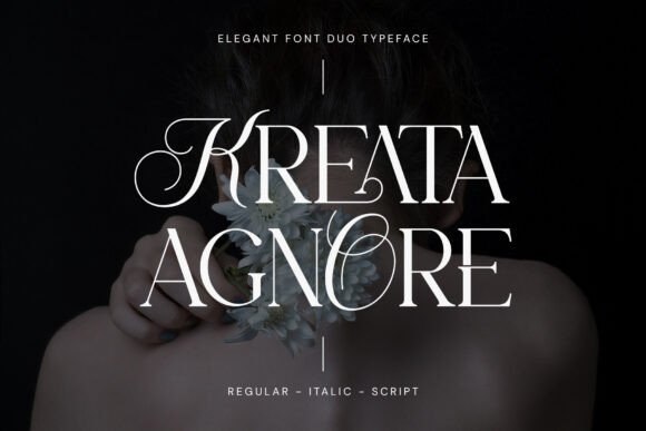 Kreata Agnore: A Serif Typeface That Feels Like Home