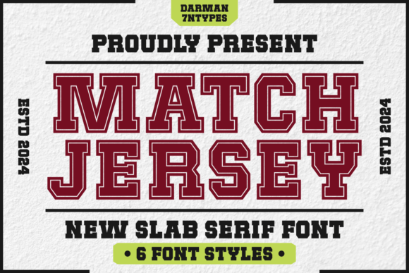 Match Jersey: A Slab Serif That Anchors Your Editorial Voice