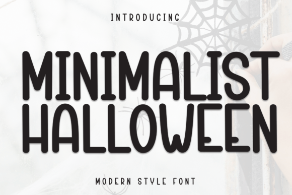 Minimalist Halloween: A Friendly Sans Serif for Editorial Design