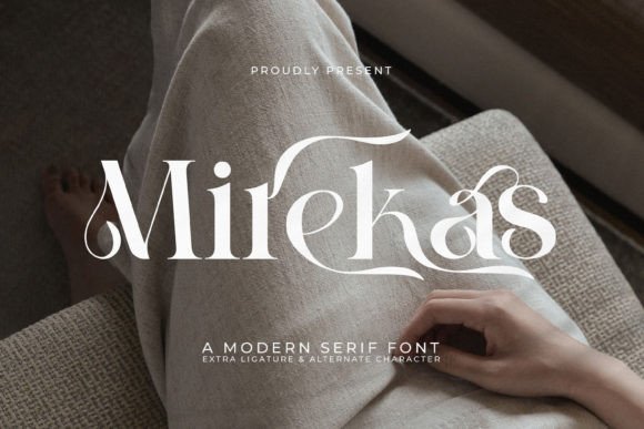 Mirekas: A Premium Serif Font for High-Impact Marketing