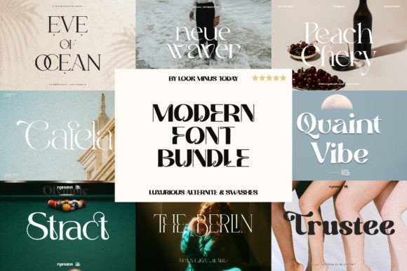 Modern Bundles: A Serif Font Bundle That Elevates Real Business Branding