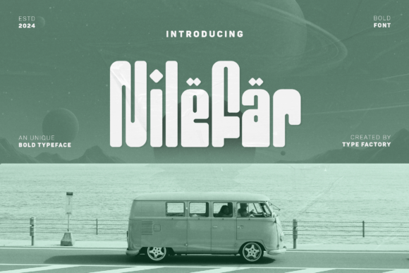 Nilefar: A Bold Decorative Typeface for Impactful Web Headlines
