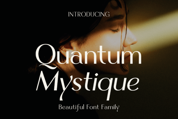 Quantum Mystique: A Sans Serif Typeface That Elevates Handmade Design