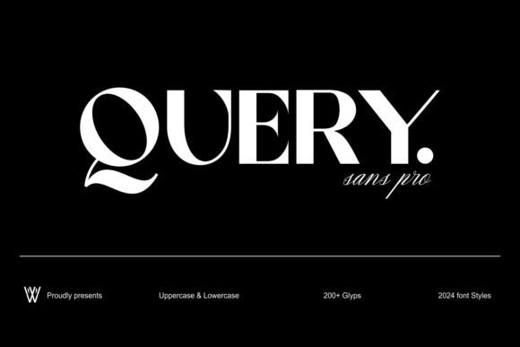 Query: A Refined Sans Serif for Editorial Clarity