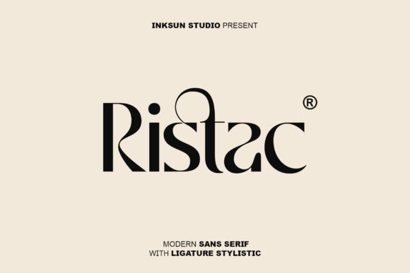 Ristac: A Modern Sans Serif Font for Handmade Brands