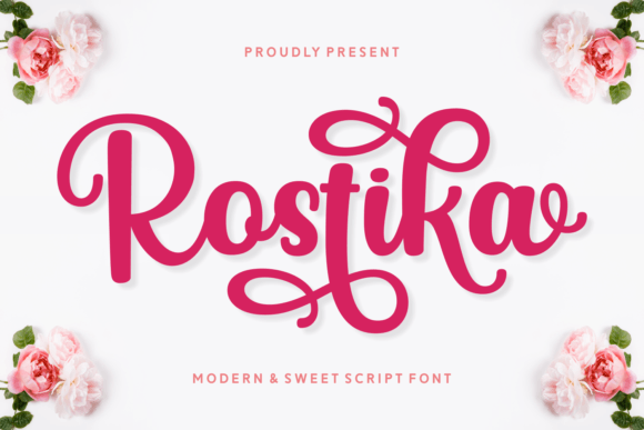 Rostika: A Modern Script Font for Editorial Warmth